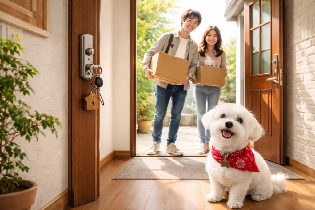 新居への引っ越し