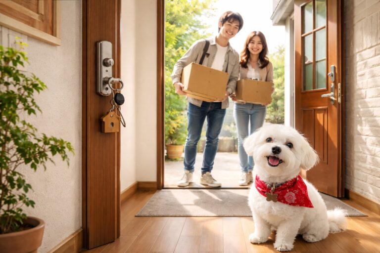 新居への引っ越し